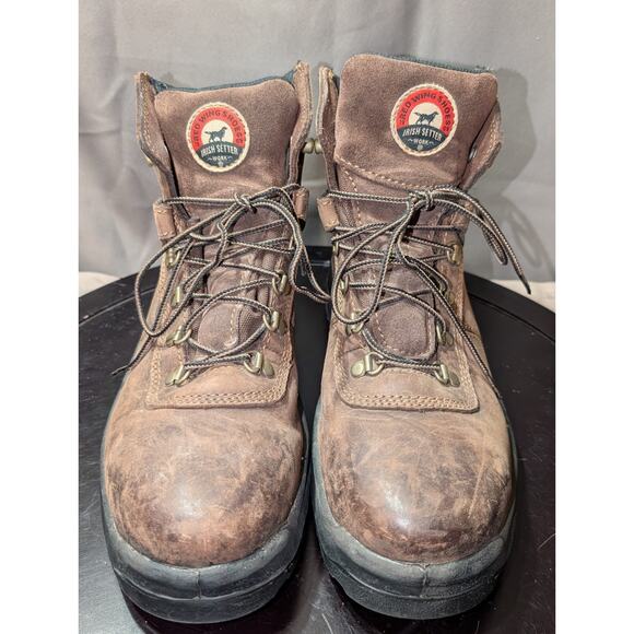 Irish Setter Men’s Size 10 83608 Ely Steel Toe Work Boots Leather Red Wing main image 7
